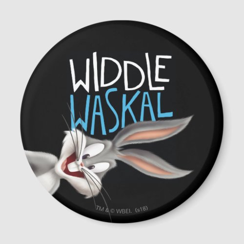 BUGS BUNNY_ Widdle Waskal Magnet