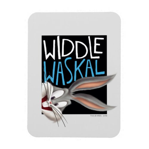 BUGS BUNNY_ Widdle Waskal Magnet