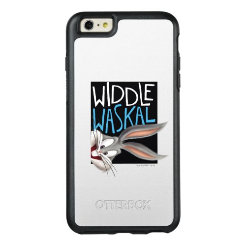 BUGS BUNNYâ_ Widdle Waskal OtterBox iPhone 66s Plus Case