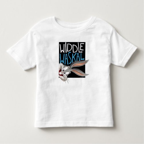 BUGS BUNNY_ Widdle Waskal Toddler T_shirt