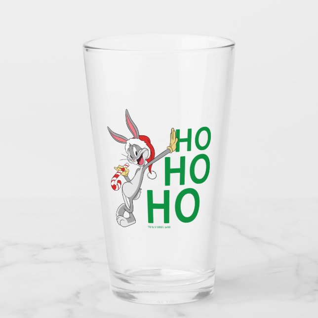BUGS BUNNY™ With Candy Cane Glass (Front)