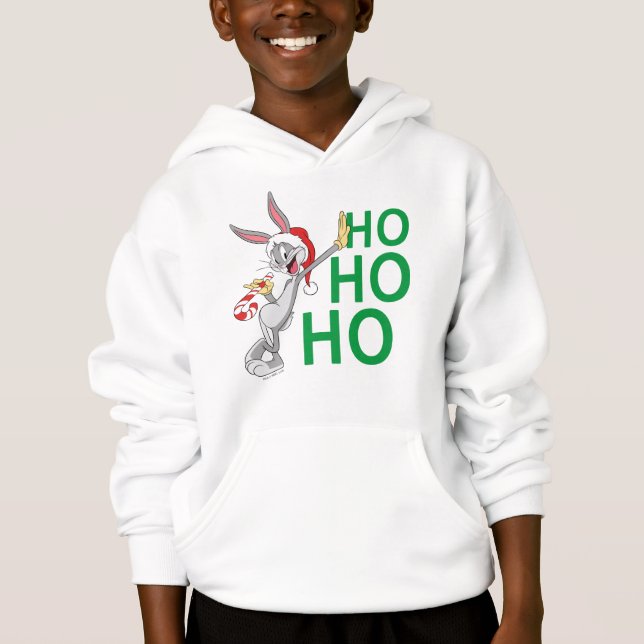 BUGS BUNNY™ With Candy Cane Hoodie (Front)