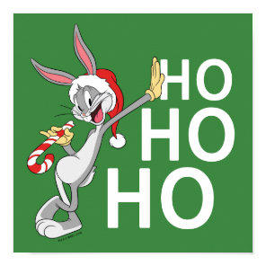 BUGS BUNNY™ With Candy Cane Poster