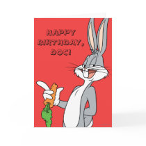 BUGS BUNNY™ With Carrot Card