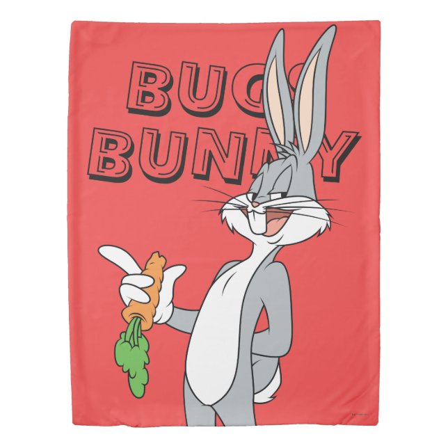 BUGS BUNNY™ With Carrot Duvet Cover (Front)