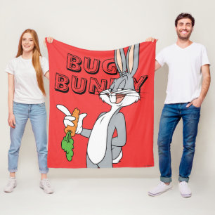 BUGS BUNNY™ With Carrot Fleece Blanket