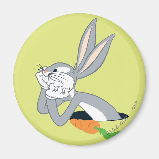 BUGS BUNNY™ with Carrot Magnet (Front)