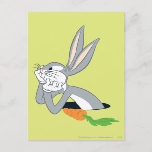 BUGS BUNNY™ with Carrot Postcard