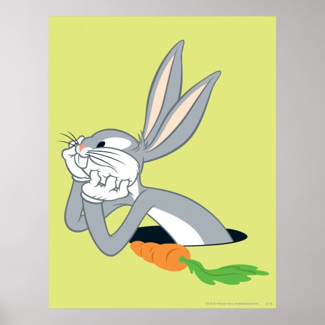 BUGS BUNNY™ with Carrot Poster (Front)