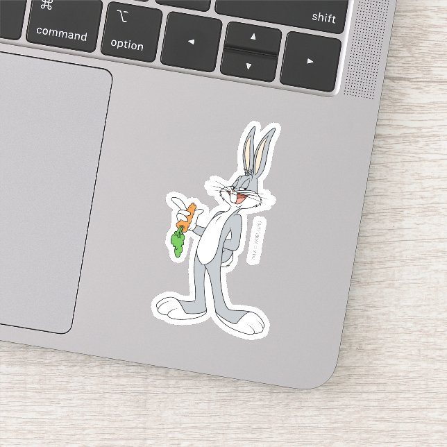BUGS BUNNY™ With Carrot Sticker (Detail)