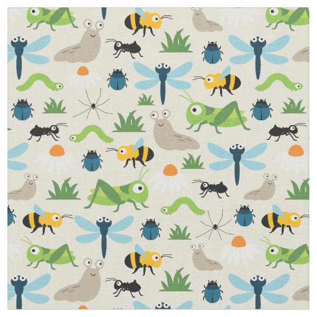 Bugs Fabric (Close Up)