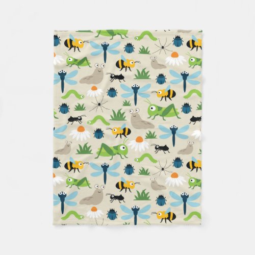 Bugs Fleece Blanket