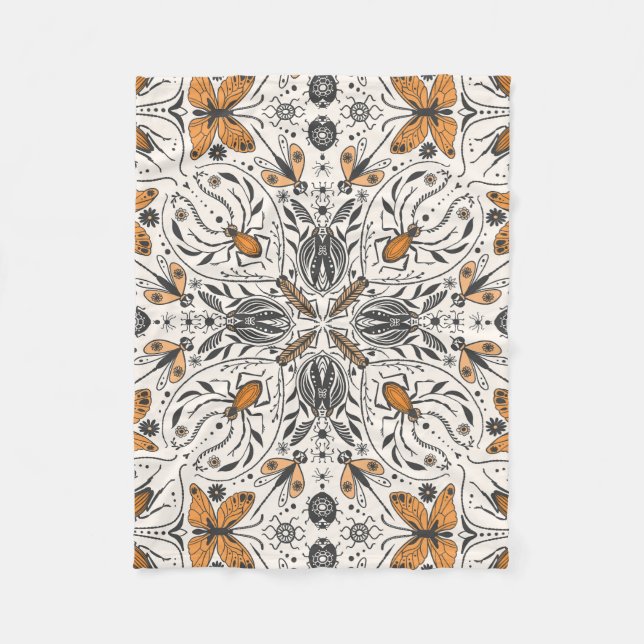 Bugs Fleece Blanket (Front)