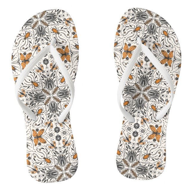 Bugs Flip Flops (Footbed)