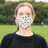 Bugs & Insects Adult Cloth Face Mask (Outside)