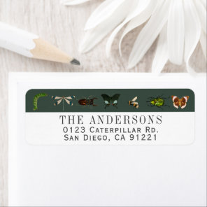 Bugs & Insects Return Address Label