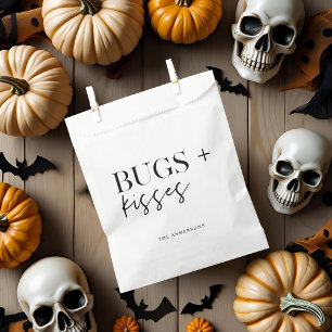 Bugs + Kisses Halloween  Favor Bag