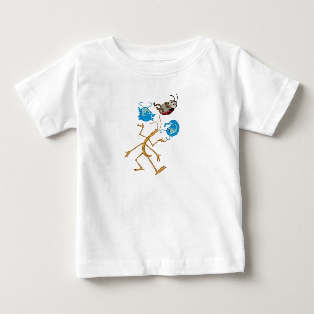 Bug's Life Circus Troupe Bugs Disney Baby T-Shirt (Front)