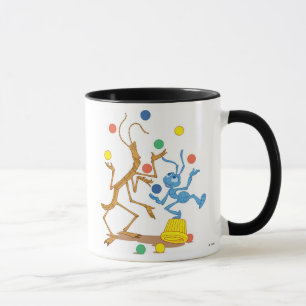 Bug's Life Flik and Slim juggling Disney Mug