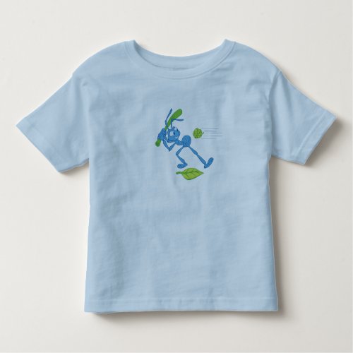 Bugs Life Flik playing baseball swinging bat Toddler T_shirt