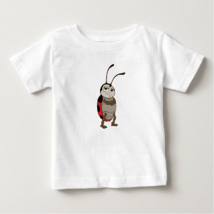 Bug's Life Francis male ladybug arms folded angry Baby T-Shirt