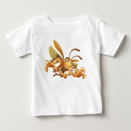 Bugs Life Hopper evil grasshopper flying grabbing Baby T_Shirt