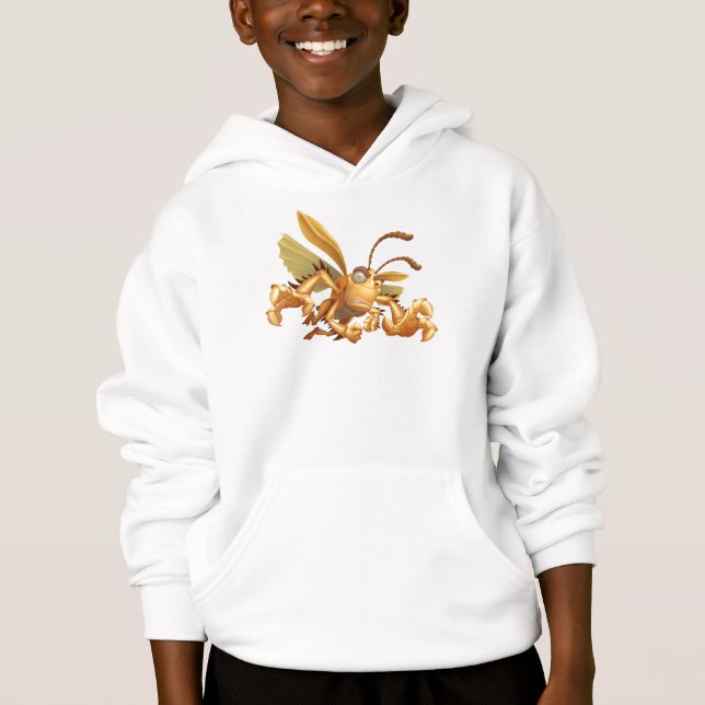 Bug's Life Hopper evil grasshopper flying grabbing Hoodie (Front)