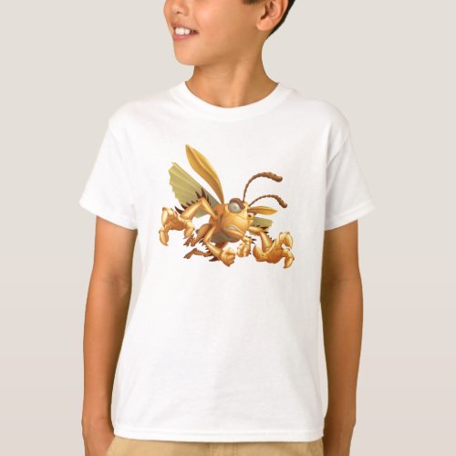 Bugs Life Hopper evil grasshopper flying grabbing T_Shirt