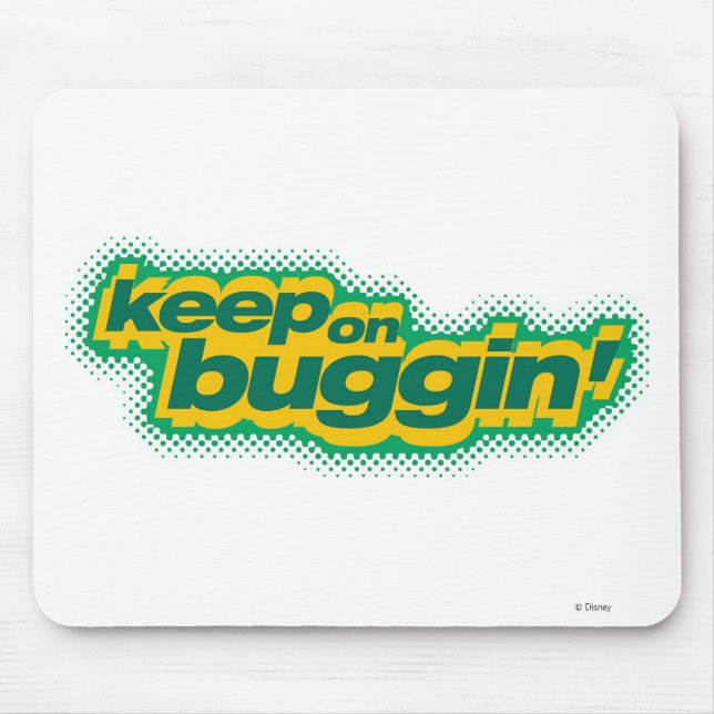 Bug's Life "Keep on Buggin" Disney Mouse Pad (Front)
