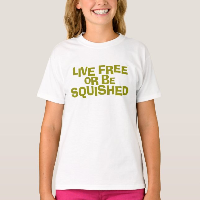 Bug's Life "Live Free or Be Squished" Disney T-Shirt (Front)