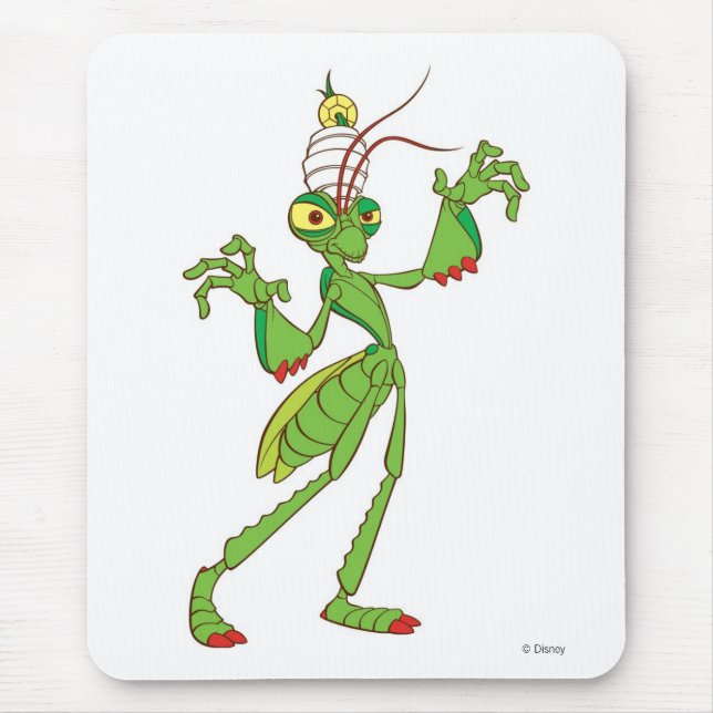 Bug's Life Manny praying mantis eveil scary turban Mouse Pad (Front)