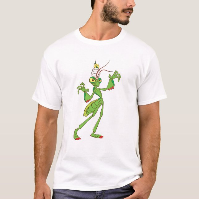 Bug's Life Manny praying mantis eveil scary turban T-Shirt (Front)