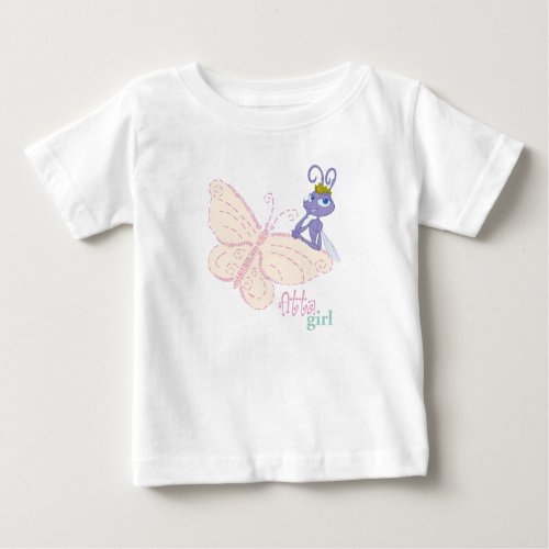 Bugs Life Princess Atta atta girl butterfly Baby T_Shirt