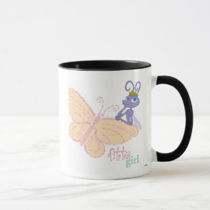 Bug's Life Princess Atta "atta girl" butterfly Mug