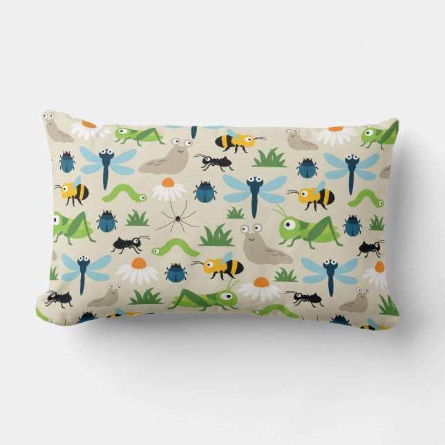 Bugs Lumbar Pillow (Front)