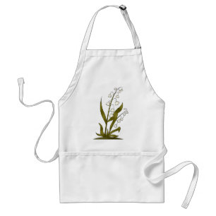 Bugs 'n' Blooms · Lily of the Valley Adult Apron