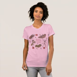 Bugs Need Hugs Cute Insect Illustration Tee