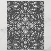 Bugs, off white on black (Back)