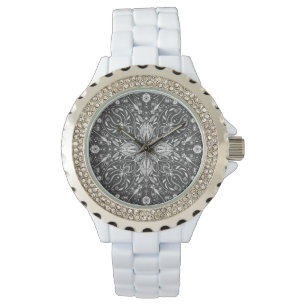 Bugs, off white on black watch