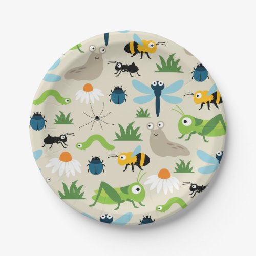 Bugs Paper Plates