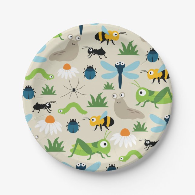Bugs Paper Plates (Front)