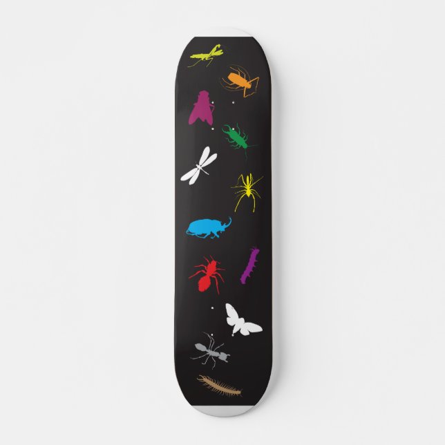 Bugs ! skateboard deck (Front)