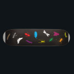 Bugs ! skateboard deck<br><div class="desc">a Bunch of Colorful Bugs on a skateboard. hope you like it !</div>