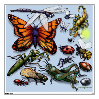 Bugs Wall Decal