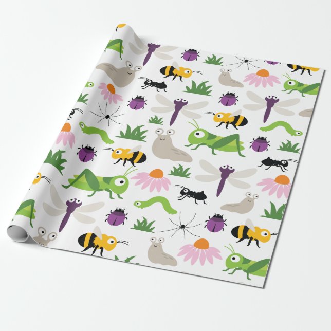 Bugs Wrapping Paper (Unrolled)