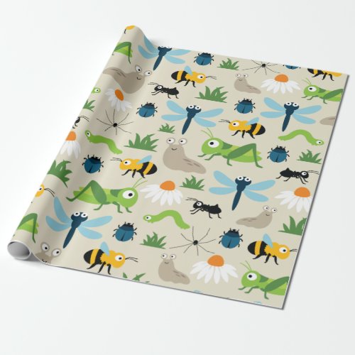 Bugs Wrapping Paper