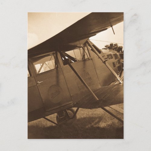 Buhl Aircraft _ Marysville MIchigan _ Vintage Postcard