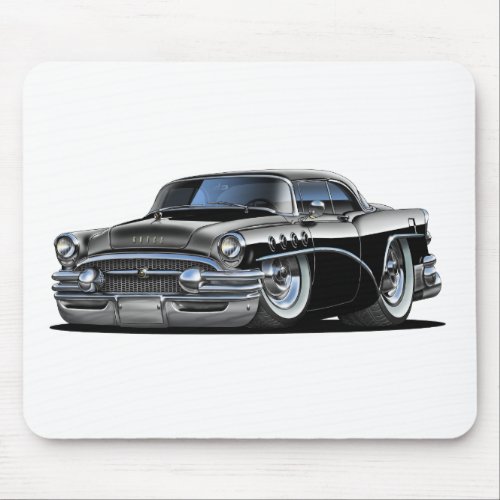 Buick Century Black Car Mouse Pad