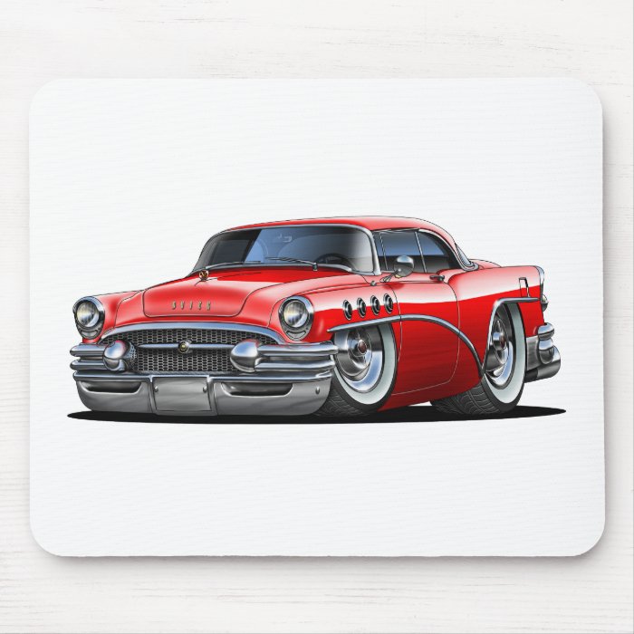 Buick Century Red Car Mouse Pad