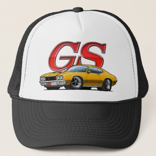 Buick GS_gold Trucker Hat
